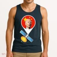 Chinese Satellite Balloon Joe Biden Tank Top thumb 3