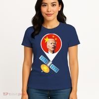 Chinese Satellite Balloon Joe Biden Women's T-Shirt thumb 4