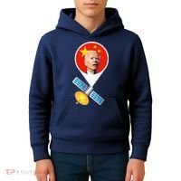Chinese Satellite Balloon Joe Biden Kids Hoodie thumb 4