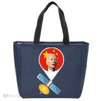 Chinese Satellite Balloon Joe Biden Tote Bag thumb 0
