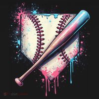 Cool Sport Baseball Plate Drip Home With Sprinkles Drip Backpack thumb 2