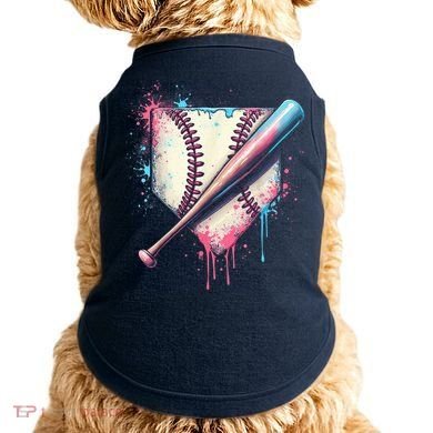 Cool Sport Baseball Plate Drip Home With Sprinkles Drip Doggie Tank
