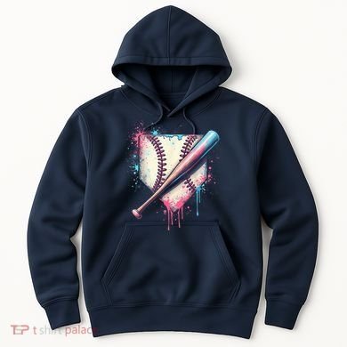 Cool Sport Baseball Plate Drip Home With Sprinkles Drip Hoodie