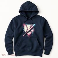 Cool Sport Baseball Plate Drip Home With Sprinkles Drip Hoodie thumb 0