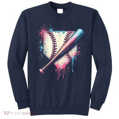 Cool Sport Baseball Plate Drip Home With Sprinkles Drip Sweatshirt