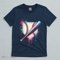 Cool Sport Baseball Plate Drip Home With Sprinkles Drip T-Shirt thumb 5