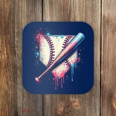 Cool Sport Baseball Plate Drip Home With Sprinkles Drip Coaster