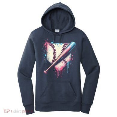 Cool Sport Baseball Plate Drip Home With Sprinkles Drip Women's Hoodie