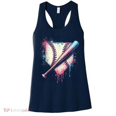 Cool Sport Baseball Plate Drip Home With Sprinkles Drip Women's Tank Top