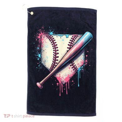 Cool Sport Baseball Plate Drip Home With Sprinkles Drip Golf Towel