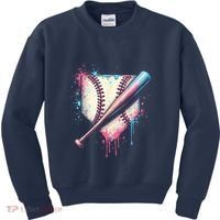 Cool Sport Baseball Plate Drip Home With Sprinkles Drip Kids Sweatshirt thumb 0