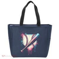 Cool Sport Baseball Plate Drip Home With Sprinkles Drip Tote Bag thumb 0