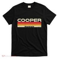 Cooper Surname Birthday Family Reunion 80s 90s Sunset T-Shirt thumb 0
