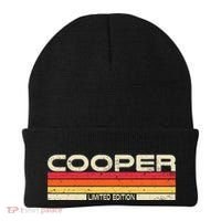 Cooper Surname Birthday Family Reunion 80s 90s Sunset Beanie thumb 0
