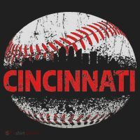 Cincinnati Souvenir Baseball City Downtown I Love Cincinnati Beanie thumb 2
