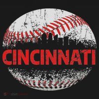 Cincinnati Souvenir Baseball City Downtown I Love Cincinnati Baby Bodysuit thumb 2
