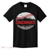 Cincinnati Souvenir Baseball City Downtown I Love Cincinnati Kids T-Shirt thumb 0