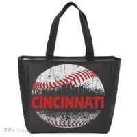Cincinnati Souvenir Baseball City Downtown I Love Cincinnati Tote Bag thumb 0