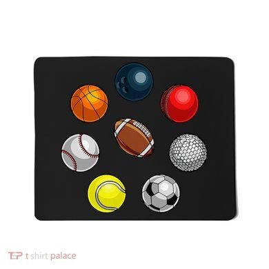 Cartoon Sports Balls Design Mousepad