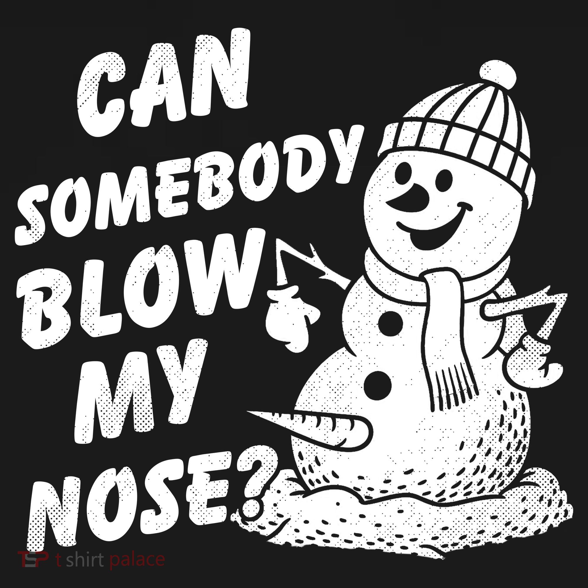 Can Somebody Blow My Nose Snowman Ornament