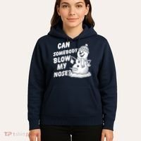 Can Somebody Blow My Nose Snowman Hoodie thumb 5