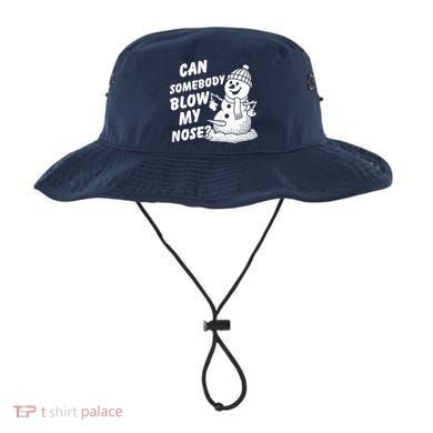 Can Somebody Blow My Nose Snowman Bucket Hat