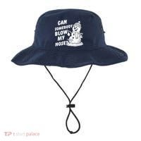 Can Somebody Blow My Nose Snowman Bucket Hat thumb 0