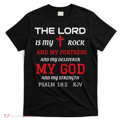Christian S Bible Scripture Verse Psalm 182 T-Shirt