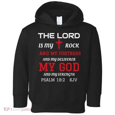Christian S Bible Scripture Verse Psalm 182 Toddler Hoodie