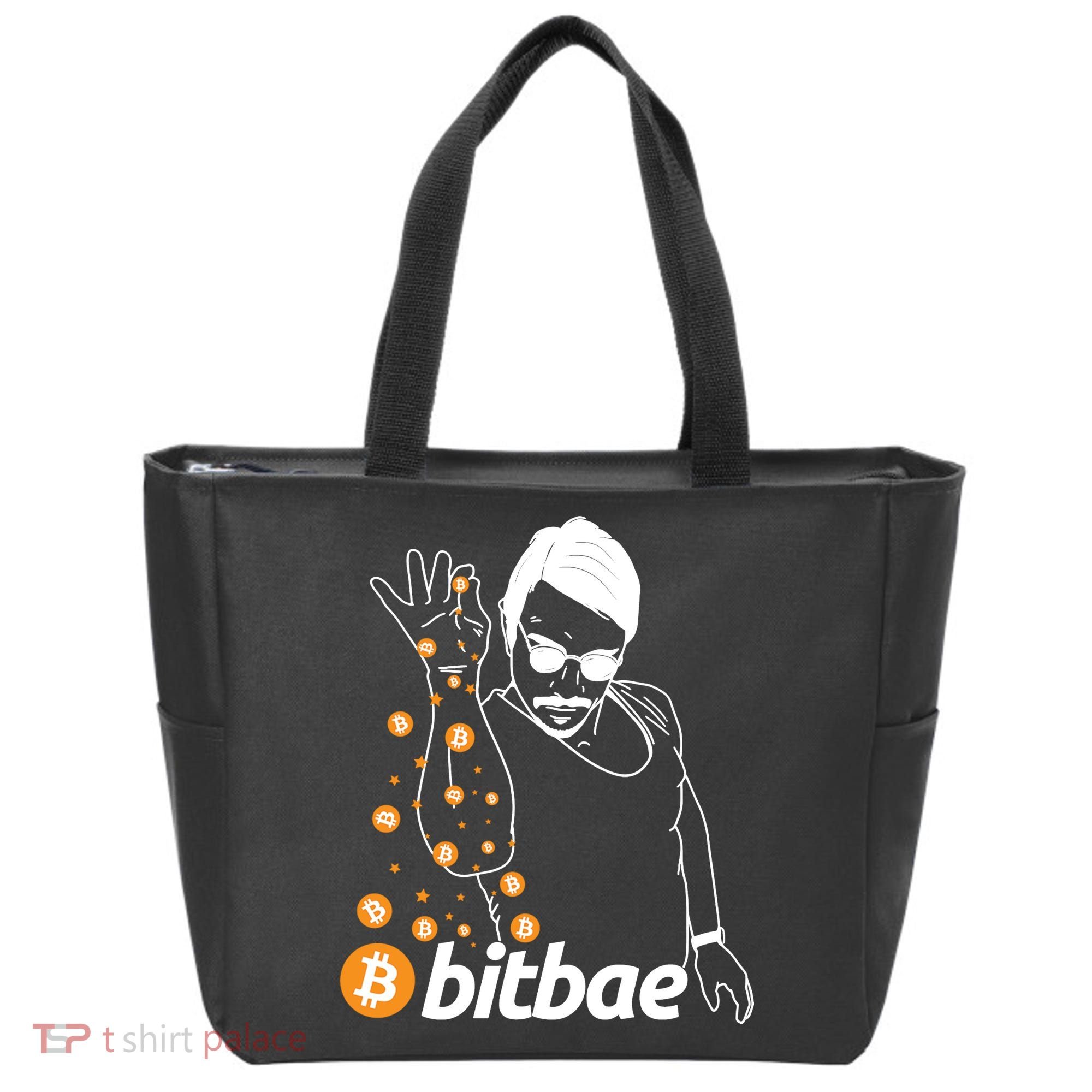 Crypto Salt Bae Bitcoin Tote Bag