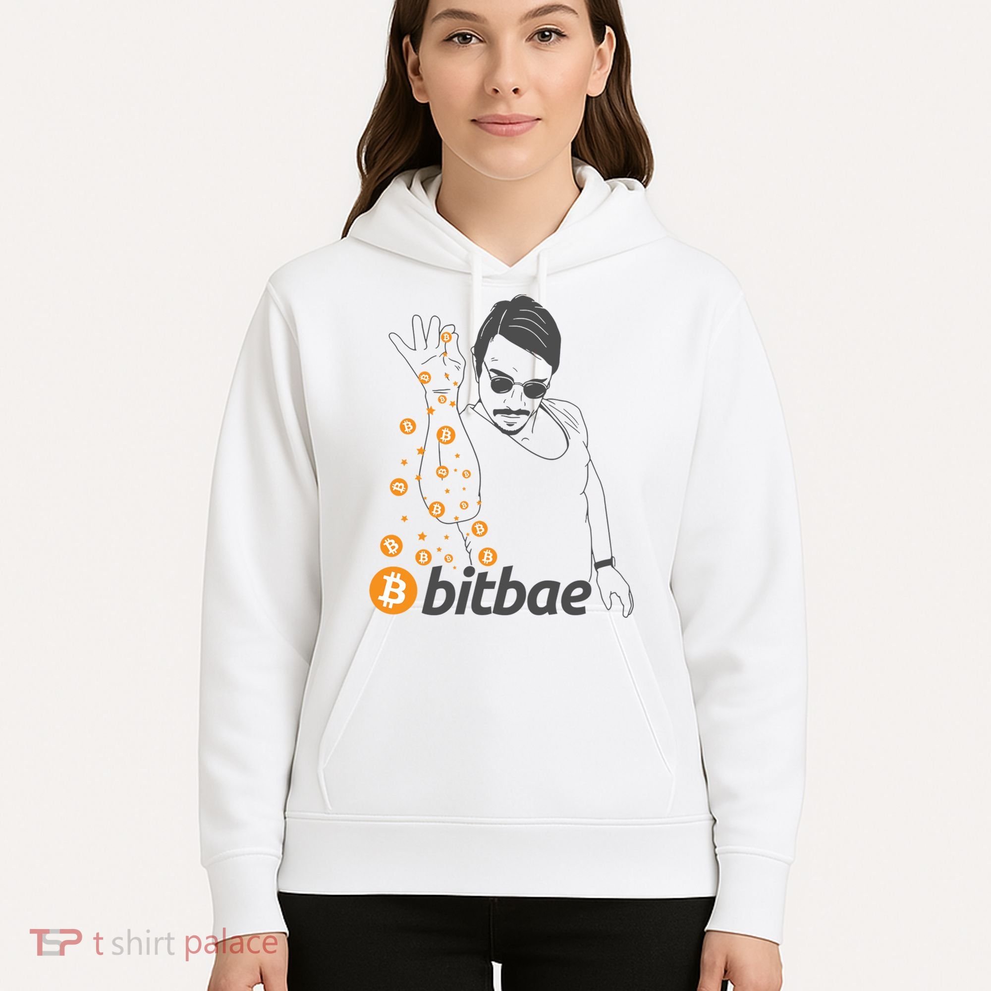 Crypto Salt Bae Bitcoin Hoodie