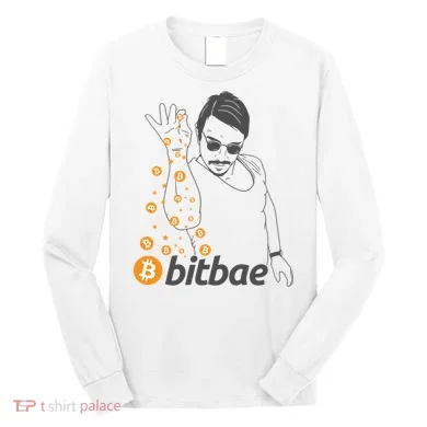Crypto Salt Bae Bitcoin Long Sleeve Shirt
