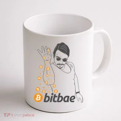 Crypto Salt Bae Bitcoin Coffee Mug back