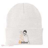 Crypto Salt Bae Bitcoin Beanie thumb 0