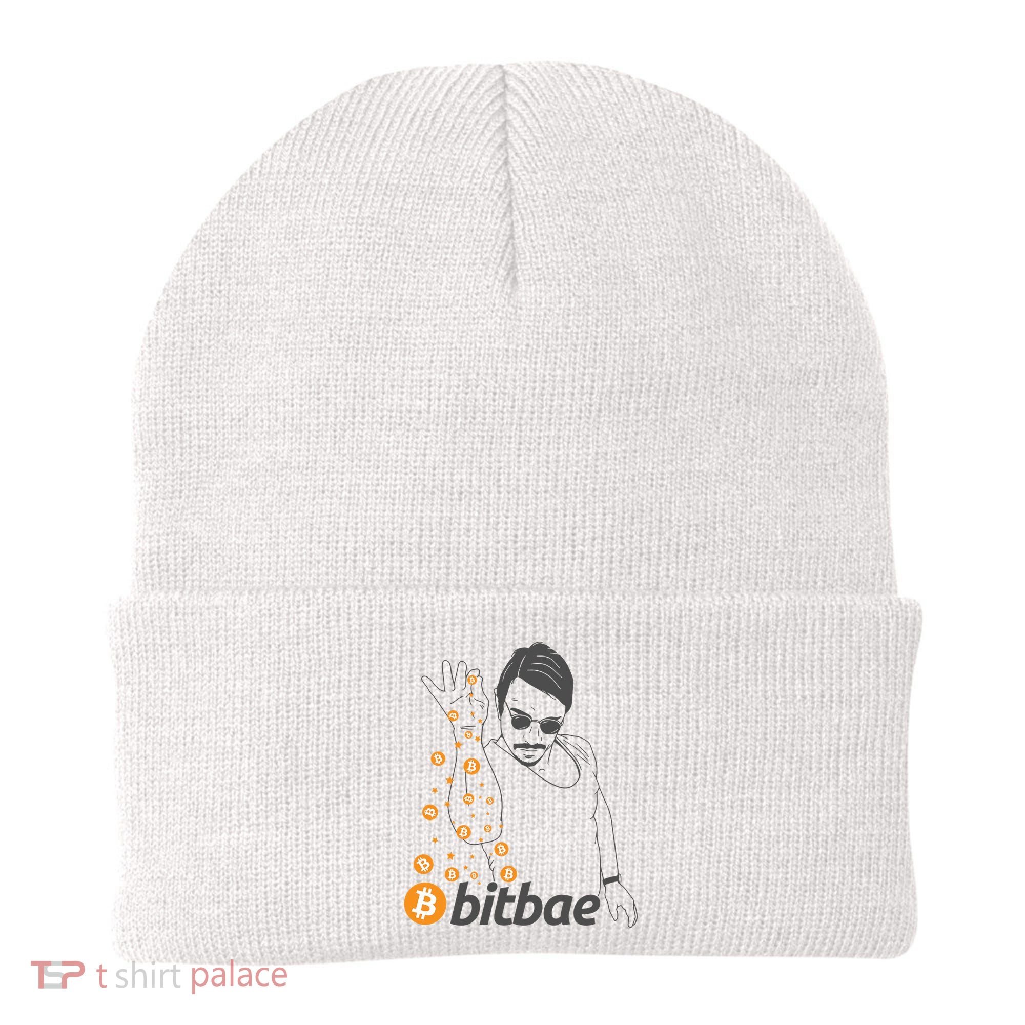 Crypto Salt Bae Bitcoin Beanie