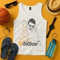 Crypto Salt Bae Bitcoin Tank Top thumb 4