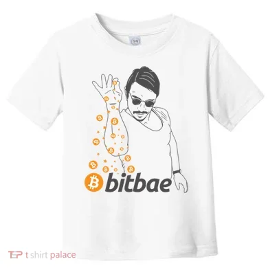 Crypto Salt Bae Bitcoin Toddler T-Shirt