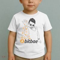 Crypto Salt Bae Bitcoin Toddler T-Shirt thumb 2