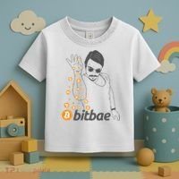 Crypto Salt Bae Bitcoin Toddler T-Shirt thumb 3