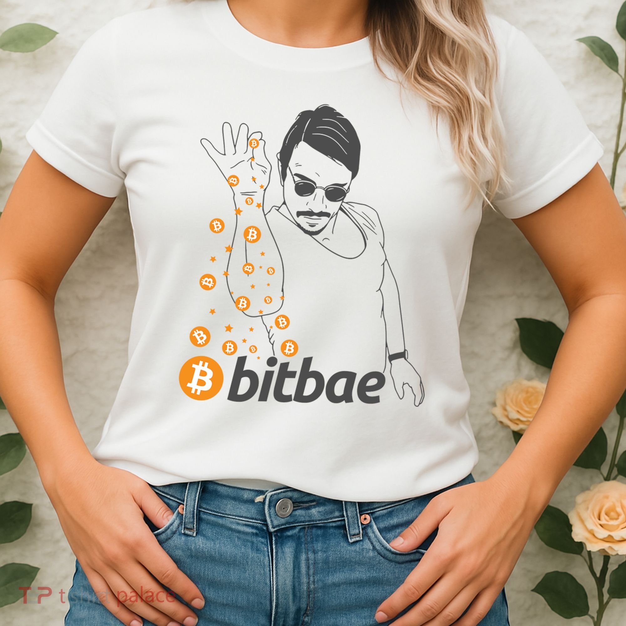 Crypto Salt Bae Bitcoin Women's T-Shirt