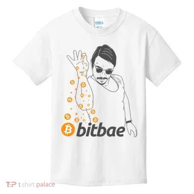 Crypto Salt Bae Bitcoin Kids T-Shirt