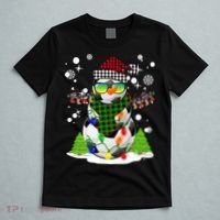 Christmas Soccer Ball Snowman Santa Hat Pajamas For Boys Premium T-Shirt thumb 5