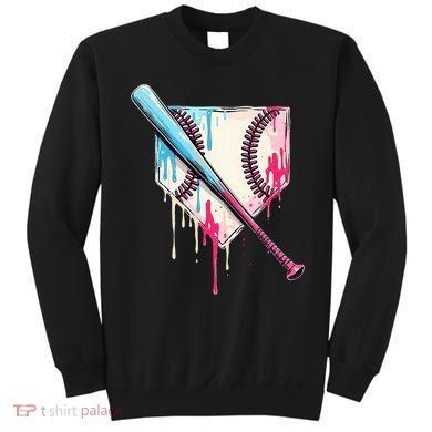Cool Sport B.A.S.E.B.A.L.L Home Plate Drip With Sprinkles Drip Sweatshirt