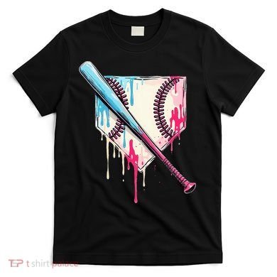 Cool Sport B.A.S.E.B.A.L.L Home Plate Drip With Sprinkles Drip T-Shirt