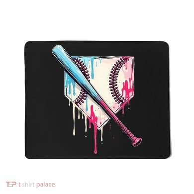 Cool Sport B.A.S.E.B.A.L.L Home Plate Drip With Sprinkles Drip Mousepad