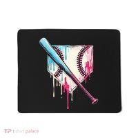 Cool Sport B.A.S.E.B.A.L.L Home Plate Drip With Sprinkles Drip Mousepad thumb 0
