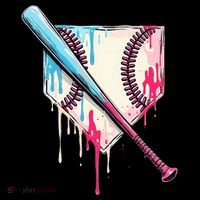 Cool Sport B.A.S.E.B.A.L.L Home Plate Drip With Sprinkles Drip Ornament thumb 1