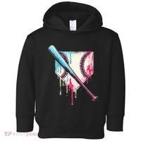 Cool Sport B.A.S.E.B.A.L.L Home Plate Drip With Sprinkles Drip Toddler Hoodie thumb 0