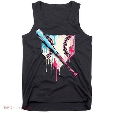 Cool Sport B.A.S.E.B.A.L.L Home Plate Drip With Sprinkles Drip Tank Top