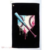 Cool Sport B.A.S.E.B.A.L.L Home Plate Drip With Sprinkles Drip Golf Towel thumb 0